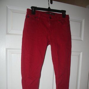 SALE! ❤ Red Skinny Jeans